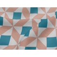 thumbnail image 4 of oneOone Viscose Jersey Fabric Triangle|Parallelogram & Square Geometric Print Fabric BTY 60 Inch Wide, 4 of 5