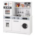 thumbnail image 1 of Gymax ids Play Kitchen Toy Set w/ Water Dispenser Sink Faucet Microwave Oven Utensils, 1 of 10