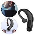 thumbnail image 4 of Oreillette Sans Fil Bluetooth à une Oreille pour Camionneur d'Affaires, Conduite, Musique, Noire, 4 of 8