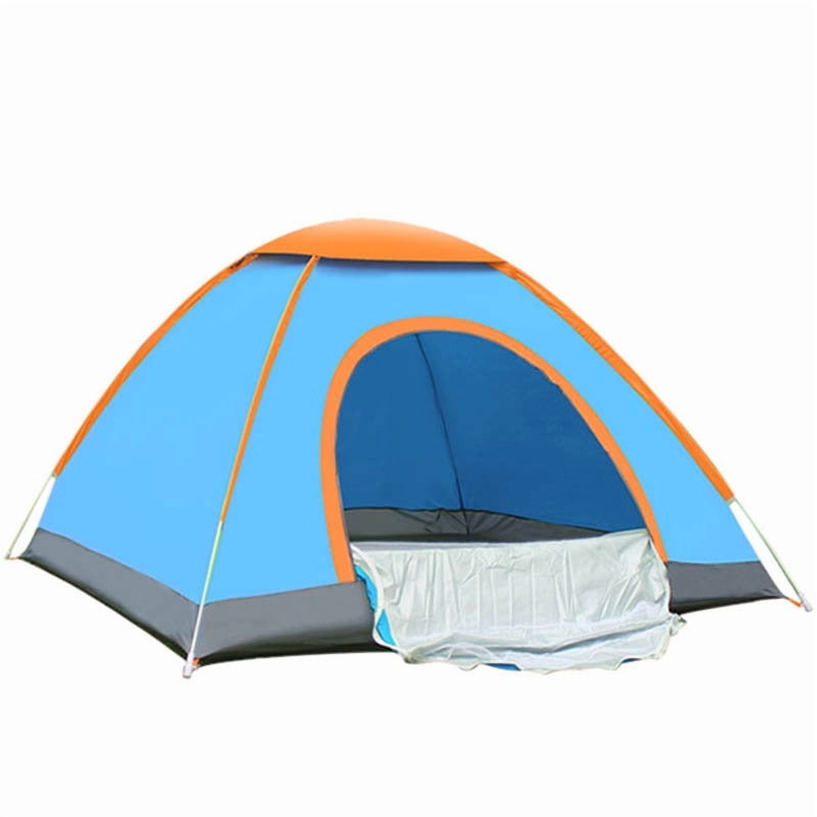 Hand Throw Two Seconds Quick Open Automatic Tent Double Person Single Door Throw Tent 1-3 Person Outdoor Camping Throw Open Automatic Tent
