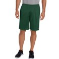 thumbnail image 1 of Champion Mens Long Mesh Shorts with Pockets, S, Dark Green, 1 of 3