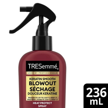 TRESemmé Vaporisateur Anti-Chaleur Séchage Douceur Kératine, 236 ml