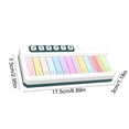 thumbnail image 3 of Fesfesfes Clavier Électronique Coloré Écran Tactile Boîte à Musique Éducative Apprentissage Précoce Instrument de Musique pour Enfants Boîte à Piano Jouet, 3 of 5