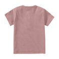 thumbnail image 4 of Birdeem Haut à Manches Courtes pour Enfants Garçons Filles Mode Confortable Couleur Unie Bouton Col Rond, 4 of 12