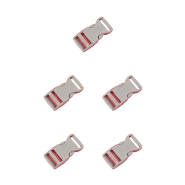 maskred 10pack/lot Versatile Release Buckle Strap For Various Buckle Applications Multi-Color ABS Clasp Belt Buckles Hook Buckle golden yellow 5Set