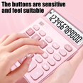 thumbnail image 4 of HHBEAUTY Premium Commercial 12-Digit Large Desktop Calculator, Voice Calculator, Battery and Solar Powered, Perfect for Home/Office Accounting Finance Use, 4 of 6