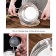 thumbnail image 4 of Japanese Deep Fryer Pot with Thermometer & Lid, 201/304 Stainless Steel Tempura Fryer with Oil Draining Rack, 4 of 7