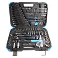 thumbnail image 1 of Fixtec 3/8-inch Drive Ratchet and Socket Mechanics Tool Set (132-Pieces), 1 of 4