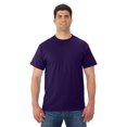 thumbnail image 1 of Jerzees Mens DRI-POWER Active Short Sleeve Crew T-Shirt, M, Deep Purple, 1 of 2