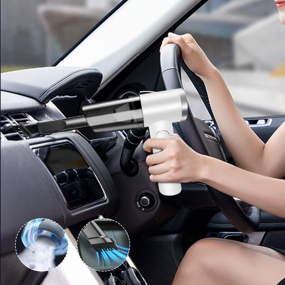 RKSTN Home Appliances and Devices Cordless Handheld Car Vacuum Cleaner, 4000MBAR Powerful Suction Small Car Vacuum Cleaner, Foldable Dusts Buster With Filter Portable Vacuum Cleaner With LED Home Appliances
