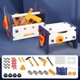 thumbnail image 1 of Dvkptbk Ensembles de Réparation Boîte de Rangement d'Outils Ensemble de Jouets Casse-Tête à Vis pour Enfants Éducation Garçons Entretien et Gestion des Forets Jouets Éducation, 1 of 9