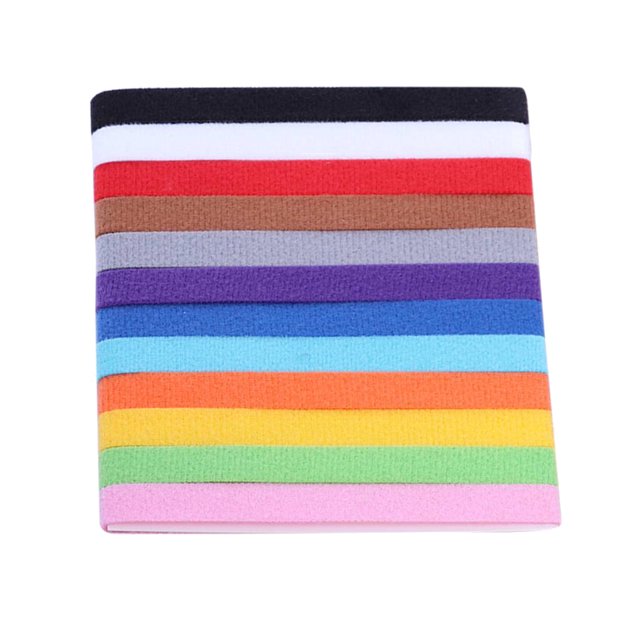 12 Couleurs Colliers d'Identification pour Chiots Bande pour Chien Nouveau-Né Tissu Doux Collier d'Identification Réglable