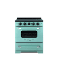 thumbnail image 4 of Unique 30" Classic Retro Induction Range Ocean Mist Turquoise, 4 of 17