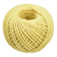thumbnail image 1 of Uxcell 164 Feet 0.08" Jute Twine Jute Rope Jute Twine String Cords Yellow for DIY, 1 of 6