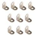 thumbnail image 5 of 10pack Corner Brace, L Bracket, Angle Brackets, Stainless Steel Angle Support Brackets , 20x20x16mm, 5 of 5