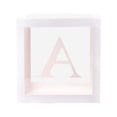 thumbnail image 1 of 26 Letters DIY Party Decoration White Transparent Balloons Wedding Confession Birthday Party Decoration Scene Layout Balloons, 1 of 4