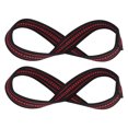 thumbnail image 3 of Soft Nylon and Spandex Figure 8 Weight Lifting Straps Gym Training Support Hand Protective Sleeves (M), 3 of 11