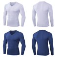 thumbnail image 4 of MesaSe Men‘s Athletic Compression Sport Running Long Sleeve T Shirt, 4 of 5