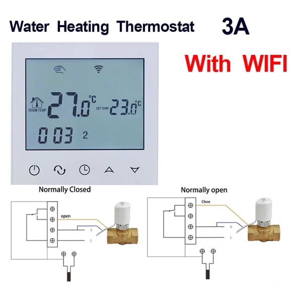 Voice Smart Underfloor Heating Thermostat Room WIFI Mobile Phone APP Temperature Control ,Easily DIY
