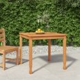 thumbnail image 1 of vidaXL Garden Dining Table 85x85x75 cm Solid Wood Teak, 1 of 4