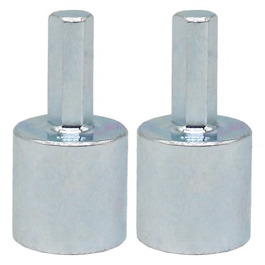 2 Pcs Adaptateur de Prise Ciseaux pour Perceuse en Acier au Carbone Chromé