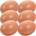 thumbnail image 3 of 6pcs Decorative Egg Mold Ornament Artificial Egg Model Adornments Photograph Props, 3 of 8