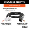 thumbnail image 5 of Curt Hitch 51332 Trailer Brake System Connector/ Harness  Compatible With Any Curt Trailer Brake Control; Direct Plug-In; 2 Plug Style; Bagged, 5 of 5
