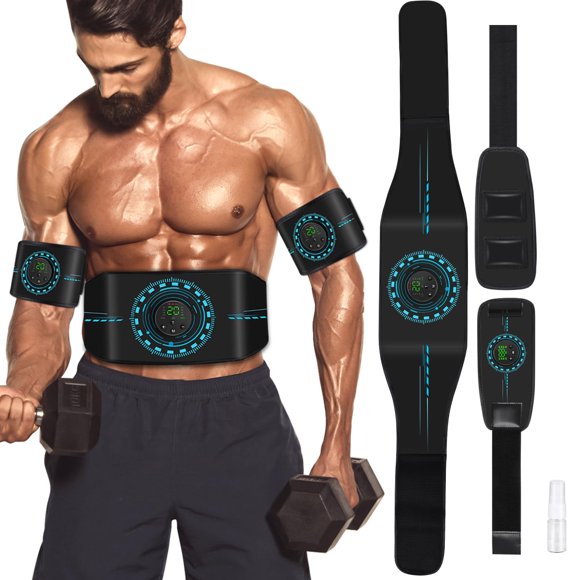 ABS Stimulator Muscle Toner, AB Machine for Abdomen/Arm/Leg, Muscle Stimulator for Muscle Growth, Ab Toning Belt Muscle Stimulator for Men and Women