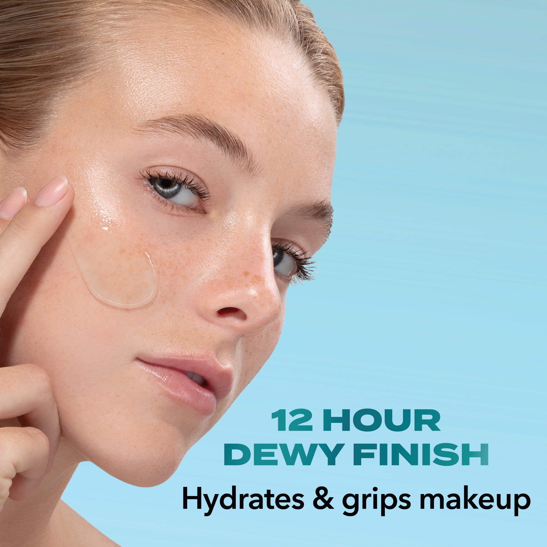 Hard Candy Grip On Lock Base de teint 12 heures à base d'eau, hydratante, aloe vera, niacinamide
