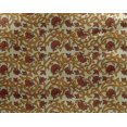 thumbnail image 4 of oneOone Georgette Viscose Fabric Leaves & Floral Block Printed Fabric 1 Yard 42 Inch Wide, 4 of 5