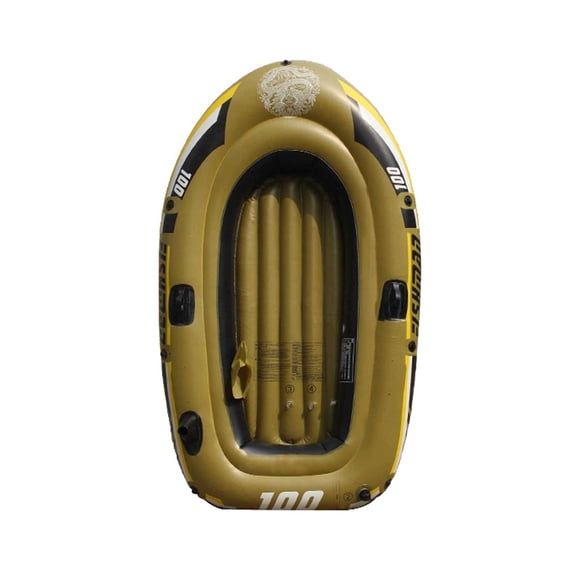 Inflatable Rowing Boat Portable Dinghy for Fishing Drifting Diving Outdoor Water Sports And Lake River Recreation Activities