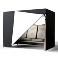 thumbnail image 1 of AMERTEER Housse pour Balançoire de Jardin, Housse Imperméable pour Balançoire de Terrasse Extérieure, Auvent de Jardin, Housse de Chaise Balançoire Imperméable, Housse Anti-Poussière, Housse Supérieure de Balançoire d'Extérieur, 1 of 11