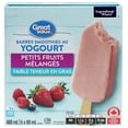 thumbnail image 2 of Barres Smoothies au Yogourt aux Petits Fruits Mélangés 6x80ml, 2 of 5