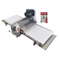 thumbnail image 1 of Machine Commerciale à Pâte, Rouleau Réversible, Fabricant de Pâte, Machine à Pâte et Pâtisserie avec Courroie de 70,9 Pouces X 23,6 Pouces 110 V, 1 of 9