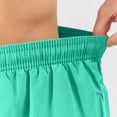 thumbnail image 4 of Styesk Mens Shorts Man Casual Sports Speed-Dry Running Mesh Zipper Pocket Drawstring Shorts, 4 of 6