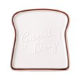 thumbnail image 1 of Creative Ceramic Toast Shaped Dinner Plate Porcelain Bread Salad Dessert Plate Morning Dish for Kitchen Party Restaurant Coffee, 1 of 8