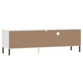 thumbnail image 5 of vidaXL TV Cabinet & TV Stand Oslo with Metal Legs White Solid Wood Pine, 5 of 5