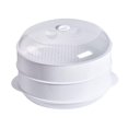thumbnail image 3 of DOLITY Cuiseur Vapeur pour Micro-Ondes pour la Cuisson Bol Vapeur Compact pour Viandes Légumes es double Couche, 3 of 9