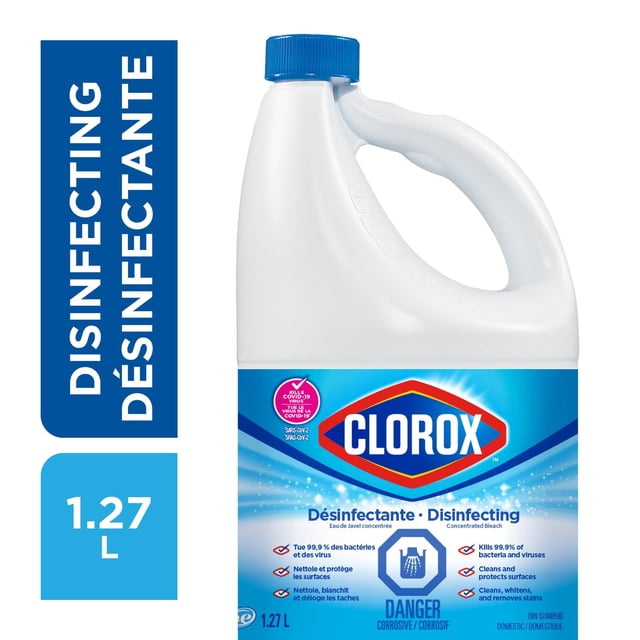 Clorox® Disinfecting Concentrated Bleach, 1.27 L