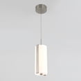 thumbnail image 4 of Artika Subway Modern Pendant Light Fixture, Brushed Nickel, 4 of 5