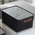 thumbnail image 1 of UsRHHA Fabric Foldable Storage Basket, Home Clothing ToysOrganizer, Collapsible Storage Bin with Handles, Multipurpose Home Storage Container, 1 of 6