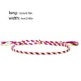 thumbnail image 2 of Bracelet Tressé Accessoire de Mode Femmes Hommes Structure Exquis Tressé Bracelet Bijoux Accessoires Fil Réglable Bracelets avec Frange Décors Type 25, 2 of 7