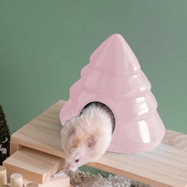 Reindeer Hamster Bed Safe Half Enclosed Pet Nests For Small Animals Hamsters Guinea Pigs Squirrels Hedgehog Rabbits Etc