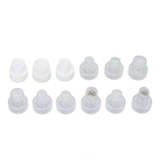 Hydra Dermabrasion Tip, Soft Silicone 12pcs Facial Microdermabrasion Tip For Skin Beauty Machine For Cheek