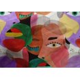 thumbnail image 5 of oneOone Cotton Silk Amethyst Fabric Abstracts Sewing Material Print Fabric By The Yard 42 Inch Wide, 5 of 5