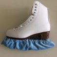 thumbnail image 1 of 2 Pieces Ice Skate Covers Roller Reusable Shoes Dustproof Protector Unisex Washable Portable Skating Guard Accessories for Men Light Blue, 1 of 9