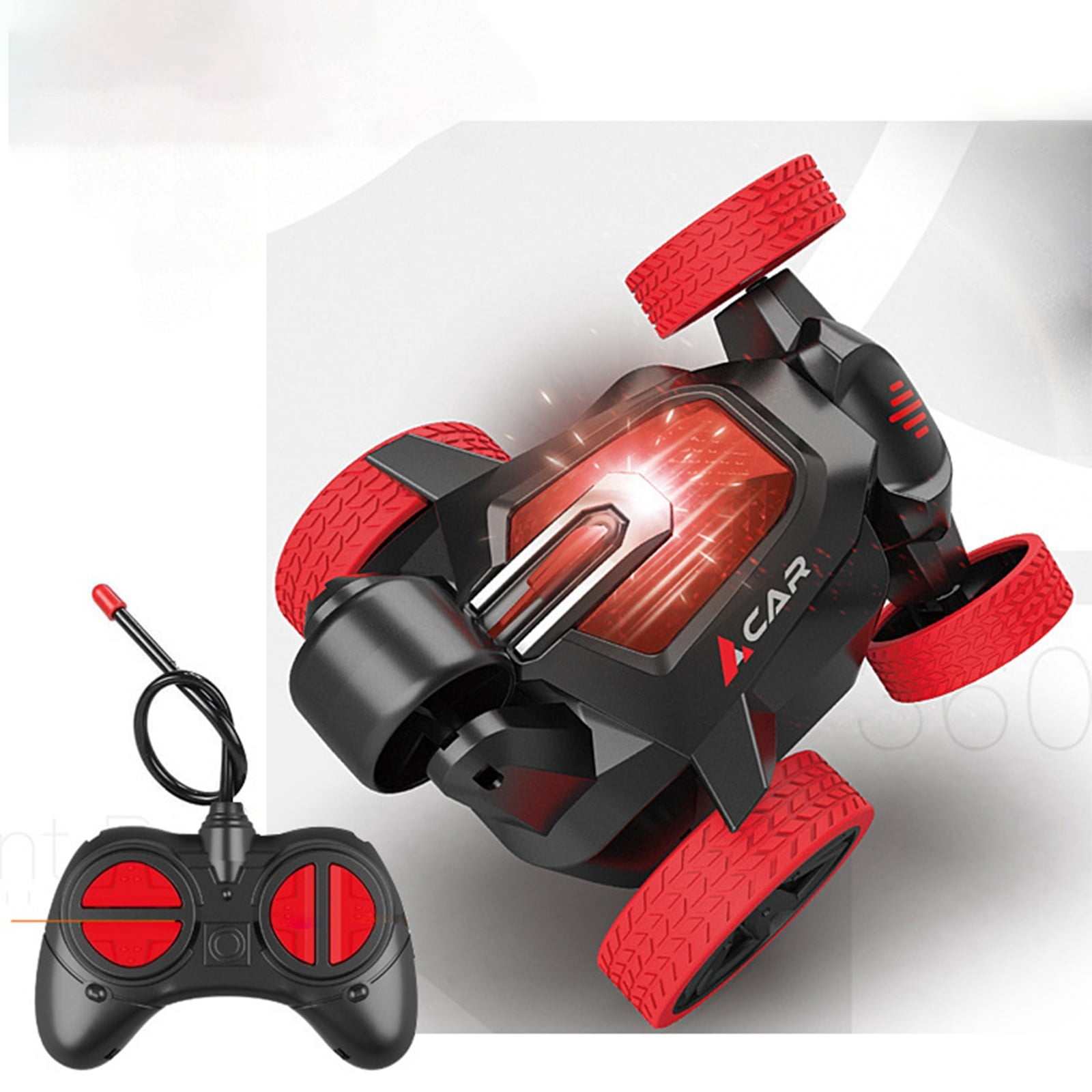 EGNMCR Car Model Remote Control Car Lies And Walks 360 ° Dumper, Lights, Music, Stunts, Children's Boy And Girl Toy Cars, For Birthday Gifts And Christmas Gifts Remote control cars