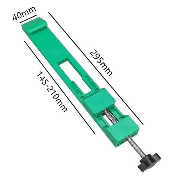 MTBLYS Cutting Base Guide Adjustable Miter Saw Track Abs Plastic Rail 5.709 to 8.189 Inch Milling Circular Saw Accessory Diy Professional Use