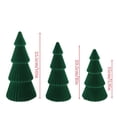 thumbnail image 3 of Christmas Tree Decorations Plastic Flocked Christmas Tree Table Centerpiece Decoration for Holiday Parties Christmas Tree Ornaments, 3 of 9