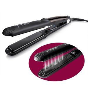 Steam Hair Straightener Professional Ceramic Tourmaline Flat Salon Straightener